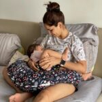 Shikha Singh Instagram - U amazing being, I ❤️ U !! #baby #girl #mom #momlife #blessed #grateful #timeisflying #blessedwiththebest #motherdaughter #breastfeeding #normalisebreastfeeding #normalisenormalbodies #bethechange #beyourself #supermom #superpower #mademestronger #feellucky #thankyou #thankyougod #god #godiskind