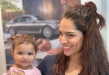 Shikha Singh Instagram - ALAYNA ❤️ #baby #girl #blessed #mom #babygirl
