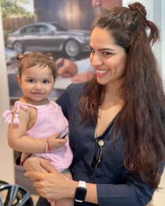 Shikha Singh Instagram - ALAYNA ❤️ #baby #girl #blessed #mom #babygirl