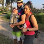 Shikha Singh Instagram - And just like that memories were made ❤️ Thank you for the wonderful sling @soulslings_india It really made going to places much easier & Al also enjoyed it !