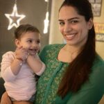 Shikha Singh Instagram - Happy Chhoti Diwali from this Chhoti 👧🏻 #indianfestival #diwali #2021 #festiveseason #baby #babygirl #babiesofinstagram #mom #mommy #mommydaughter