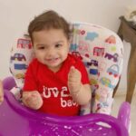 Shikha Singh Instagram - So @alaynasinghshah loves feeding on @luvlap.in Royal High Chair. High chairs are good for feeding older babies and younger toddlers so that they can sit at a height convenient for the adult to spoon-feed the child while standing position. High chairs are really good for the babies for the following reasons : - It ensures a personal space for the baby and gives a sense of independence - The position of high chair is such that the adult need not crouch or bend while feeding. - The chairs often come with adjustable height and adjustable food tray, it grows with the child - The cushion, food tray etc. are detachable and thus can easily be cleaned post feeding the baby. You can also get your hands on this amazing high chair through: https://www.amazon.in/Luvlap-Highchair-Height-Position-Recline/dp/B07LD67954 OR https://www.luvlap.com/products/royal-high-chair-with-adjustable-7-heights-with-wheels/ GO GET YOURS 👍👍