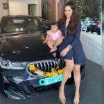 Shikha Singh Instagram - Beauty & the Beast 🚙 #grateful #thankyougod #baby #car #babygirl #family #blessed #friends #blessedwiththebest #thanksforbeingthere #makingmemories