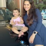 Shikha Singh Instagram - Jai Mata Di 🙏😇🥰 #thankful #grateful #god #godiskind #baby #babygirl #babiesofinstagram #blessedwiththebest