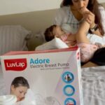 Shikha Singh Instagram - Breastfeeding is a mothers gift to herself and her baby. Breastfeeding provides the right nutrients to the newborn and breastmilk is also known as liquid gold for the right reasons. I feel lucky that I’ve been able to breastfeed @alaynasinghshah and I continue to do so till I can to make sure she gets all the best nutrients from me and this breastfeeding week I’m sharing my experience and journey during my breastfeeding days. Celebrating breast feeding days with @luvlap.in since the Adore Electric Breast Pump has been a constant companion during my breastfeeding days. Wishing every mother a Happy Breastfeeding Week. Link to buy the Breast pump & Breast pads are as below: Adore Electric Breast Pump- https://amzn.to/2R14g6S Breast Pads- https://amzn.to/3vwXAfO ##breastfeeding #breastpump #mothersmilk #babyfeeding #adoreelectricbreastpump #breastfeedingjourney #breastfeedingmom #breastfeedingmama #breastfeedingawareness #breastmilk #breastfeedingfriendly #breastfeedingmoms #breastfeedingweek #luvlapbreastfeedingweek #breastfeedingmum #breastfeedingmommies #breastfeedinglife #worldbreastfeedingweek #harmaakilifeline #parenting #parentinglife #parentinggoals #parentingblogger #babycare #babycareessentials #baby #newborn #toddler #indianmomblogger
