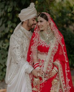 Shivaleeka Oberoi Instagram - “You don’t find love, it finds you. It’s got a lot to do with destiny, fate and what’s written in the stars.” Last evening 9th Feb 2023, surrounded by our loved ones, we got married in a place where our relationship bloomed. This will forever be the most magical moment of our life! With our hearts full of love and so many memories, we can’t wait to build even more special ones and begin this new journey together. Seeking your love & blessings. ❤️