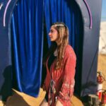 Shivaleeka Oberoi Instagram – Wanderlust and desert dust. 🦋🏜️☀️🦚
#MondayVibes #bohochic