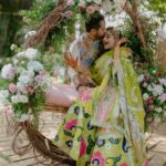 Shivaleeka Oberoi Instagram – All sunshine & rainbows ☀️🌈💕

In customade @alixeeshantheaterstudio 
Styled by @instarids 
Makeup & Hair @dollyouup_bys 
Jewels @ajewelsbyanmol 
Shot by @epicstories.in