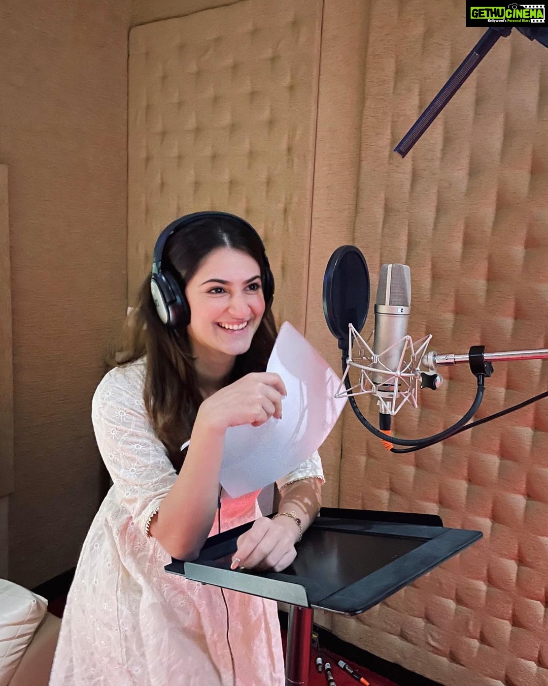 Shivaleeka Oberoi Instagram - Dubbing for Khuda Haafiz II ❤️