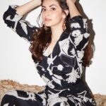 Shivaleeka Oberoi Instagram - Oscar stealing my spotlight 🖤🐶 Stylist @d_devraj Assisted by @stylebyishita, @idarshishetty Hair & Makeup: @nehaseehra Asstd: @makeupbyishakothari Outfit jumpsuit @abrahamandthakore Accessories @blingthingstore Heels @londonrag_in Photograher @harsh_mevada #KhudaHaafizChapter2AgniPariksha #Promotions
