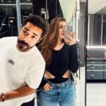 Shivaleeka Oberoi Instagram - Reflections in the mirror are closer than they appear 🖤✨