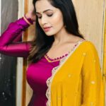 Shobha Shetty Instagram - 🫶 . . . Outfit @mickeyfashions6 #shobhashettyyoutubechannel