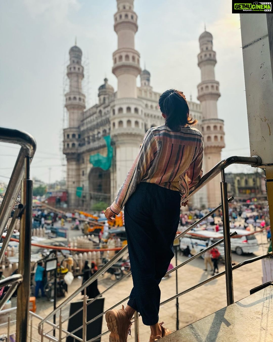 Shobha Shetty Instagram - 💕 . . . Charminar vlog cmng soon on my YouTube channel.!! #shobhashettyyoutubechannel