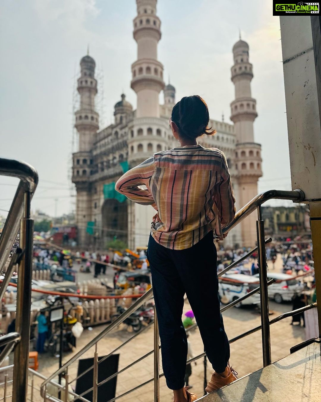 Shobha Shetty Instagram - 💕 . . . Charminar vlog cmng soon on my YouTube channel.!! #shobhashettyyoutubechannel