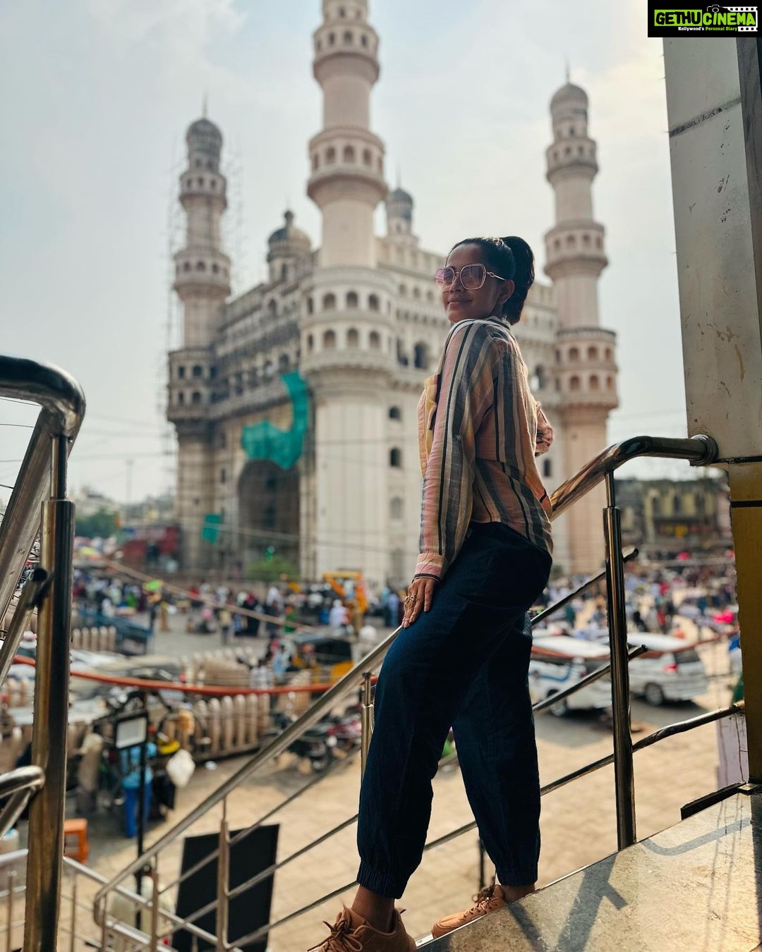 Shobha Shetty Instagram - 💕 . . . Charminar vlog cmng soon on my YouTube channel.!! #shobhashettyyoutubechannel