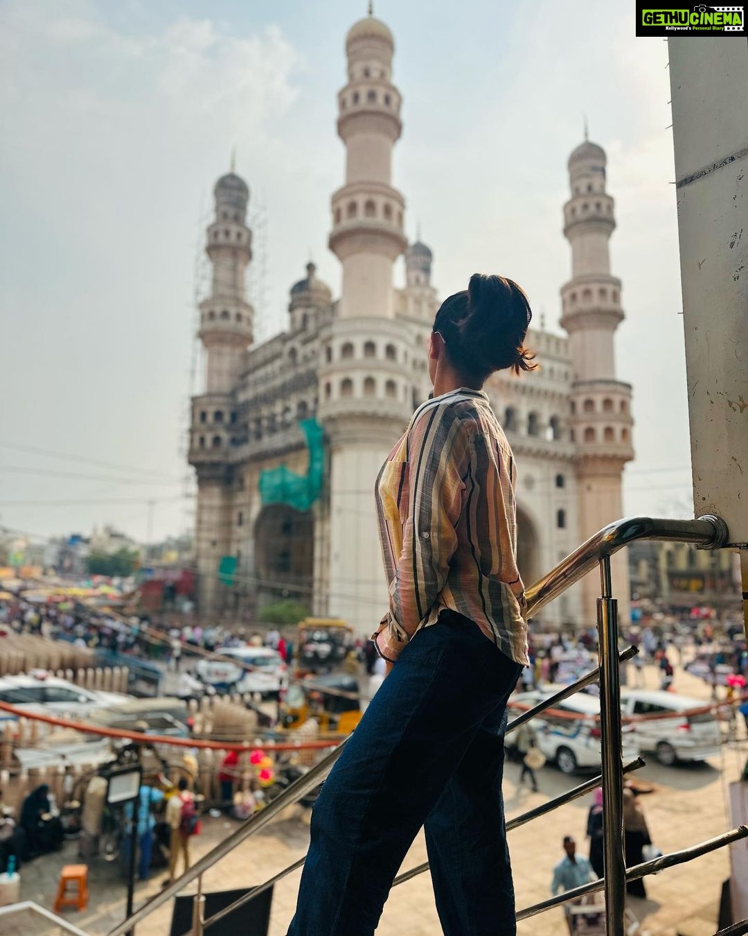 Shobha Shetty Instagram - 💕 . . . Charminar vlog cmng soon on my YouTube channel.!! #shobhashettyyoutubechannel