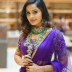Shobha Shetty Instagram - @emmadi_silver_jewellery India’s largest sliver jewellery store opening at Kukatpally on March 14th do visit their store nd check out their collection.!! . . . Outfit @shobhashetty_fashions