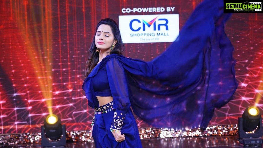 Shobha Shetty Instagram - 💙 . . Outfit @blessed_designer_studio