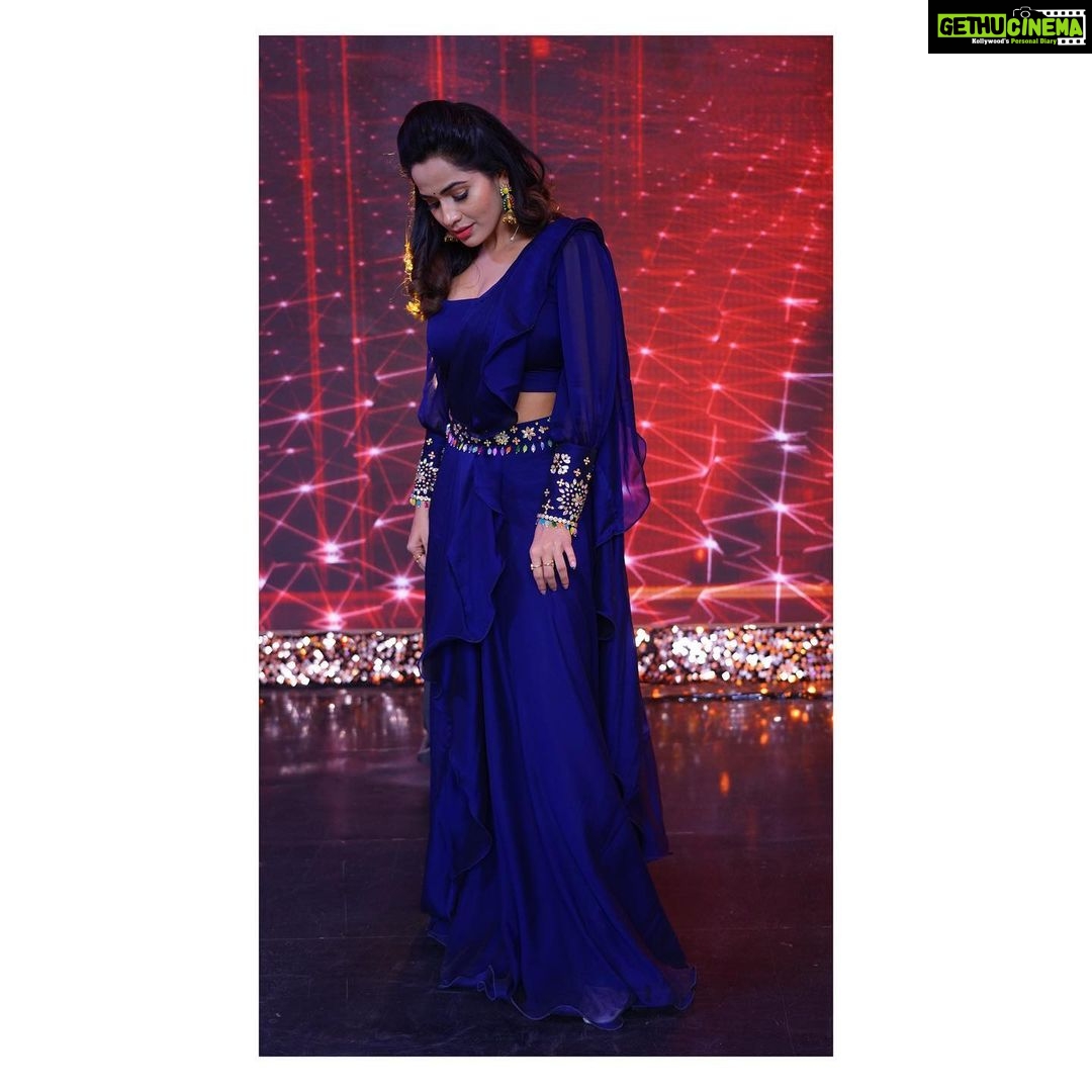 Shobha Shetty Instagram - 💙💙 . . . Outfit @blessed_designer_studio