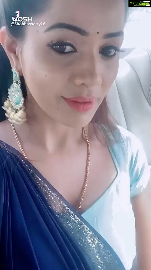 Shobha Shetty Instagram - Do follow me on josh for more exclusive videos and updates @joshapp.telugu