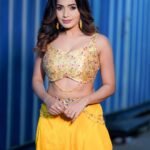 Shobha Shetty Instagram - 💛💛 . . . Outfit @pari.designers_