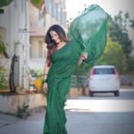 Shobha Shetty Instagram – Every saree has a story 
.
.
.
PC @raju_phototgraphy
