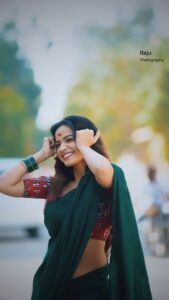 Shobha Shetty Instagram - Traditional me 🥰 . . . VC @raju_phototgraphy