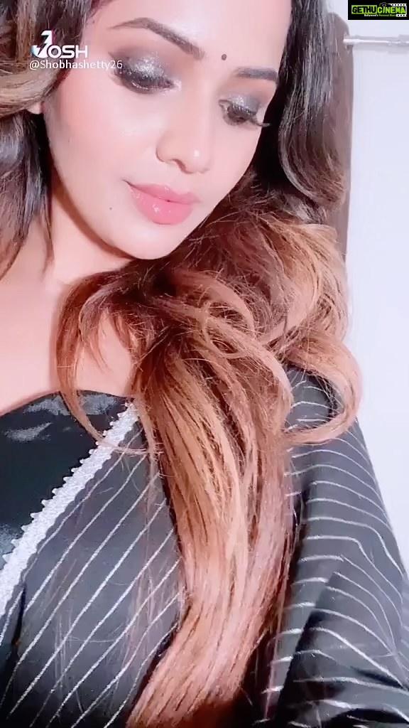 Shobha Shetty Instagram - Do follow me on josh for more exclusive videos and updates . . . @joshapp.telugu
