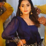 Shobha Shetty Instagram - 💙💙💙 . . . Outfit @blessed_designer_studio