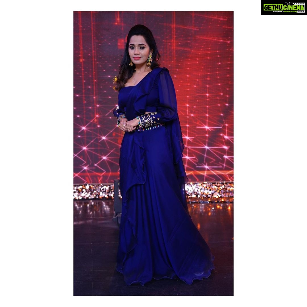 Shobha Shetty Instagram - 💙💙 . . . Outfit @blessed_designer_studio