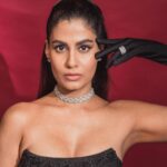 Shreya Dhanwanthary Instagram - Dolled up for my Filmfare nomination . Photographed by @devsphotographyofficial Styled by @costumesbyneha & assisted by @_v_kanmani_ Makeup by @taskeen_c Hair by @ritashukla22 Wearing @labelparshya Jewellery by @mozaati Shoes by @londonrag_in Hype by @panicsalad