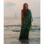 Shreya Dhanwanthary Instagram - SD x Joseph Radhik x Mrunalini Rao . Styled by @utkarshamishra_ Hair by @antergallactic Agency: @lovestruckcowhq Saree: @uri.india Jewellery: @blingthingstore Styling intern: @sana_khan028