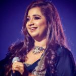 Shreya Ghoshal Instagram - Bhartiya naree rocking in saree! Outfit: @asopalav @saree.com_by_asopalav Jewellery: @sangeetaboochra Stylist: @stylebysaachivj Asst.: @styledbynikinagda @nehha_o