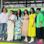 Shriya Pilgaonkar Instagram - Thank you for getting us together 🥂 @homegrownin @homegrownstreet @vpatra In conversation with these incredibly talented women at #HGstreet. - Wearing @bodicebodice Styled by @urvashishah99 Photographer @dieppj Hair @darshana.mule Richardson & Cruddas
