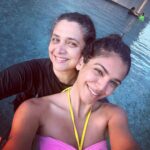 Shriya Pilgaonkar Instagram - The sky today is a watercolour painting 😍 👙@flirtatious_india #KotaKinabalu #Pool #Summertime #Sunset #magichour #Sky #colours Hyatt Centric Kota Kinabalu