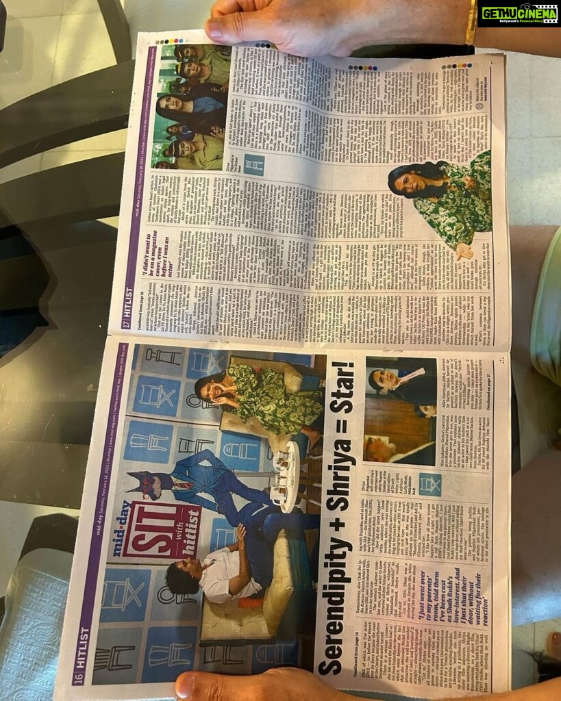 Shriya Pilgaonkar Instagram - Thank you for the nominations and the conversation 😊@mayankw14 @middayindia #Midday #HitlistOTTAwards #GuiltyMinds #BrokenNews