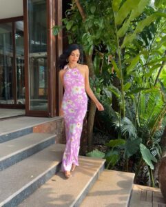 Shriya Pilgaonkar Instagram - ☀️🌴🍹 @glassvillaexperience @theprojectcafegoa Dress @summersomewhereshop #Goa #Aldona #GlassVilla