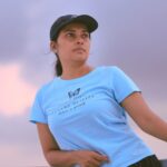 Shruthi Raj Instagram - 𝙅𝙐𝙎𝙏 𝙀𝙉𝙅𝙊𝙔 𝙒𝙃𝙀𝙍𝙀 𝙔𝙊𝙐 𝘼𝙍𝙀 🩵🩵🩵