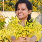 Shruthi Raj Instagram - HAPPY VISHU💛💛💛 നന്മയുടെയും ഐശ്വര്യത്തിൻ്റെയും വിഷുദിനാശംസകൾ💛💛💛