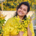 Shruthi Raj Instagram - HAPPY VISHU💛💛💛 നന്മയുടെയും ഐശ്വര്യത്തിൻ്റെയും വിഷുദിനാശംസകൾ💛💛💛