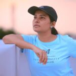 Shruthi Raj Instagram - 𝙅𝙐𝙎𝙏 𝙀𝙉𝙅𝙊𝙔 𝙒𝙃𝙀𝙍𝙀 𝙔𝙊𝙐 𝘼𝙍𝙀 🩵🩵🩵