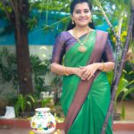 Shruthi Raj Instagram – இனிய பொங்கல் வாழ்த்துக்கள்💚💚💚