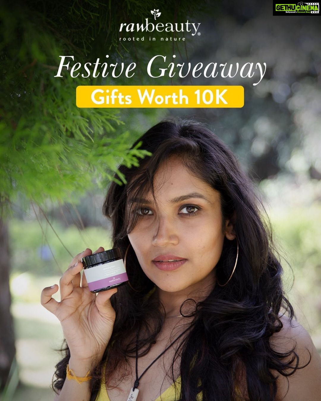 Shruti Bapna Instagram - Closed Now #GIVEAWAY ALERT 💛 Right in time for the festivities, we are here with our biggest giveaway ever! Stand a chance to win @shrutitheactor’s favourite products WORTH INR 10K ✨ Know-how? Follow these easy steps: 1- Make sure you follow these accounts : @rawbeautywellness @life.in.samatva @shrutitheactor 2- Share about this giveaway on your stories! 3- Share your wellness routine in the comment section once done. 4- Now in the same comment tag 3 friends and encourage them to participate. Winners will be announced on Tuesday! So go go go! Happy festivities 💛 #Giveaway #DiwaliGiveaway #RawBeauty #Wellness #Skincare #Haircare Mumbai - मुंबई
