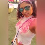 Shruti Bapna Instagram - Happy Holi everyone!!🎉🌺🌈 Throwback to Holi 2020! Stay safe stay healthy ❤💚🧡💙 . . . . . #holi #rang #spirit