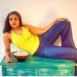 Shruti Bapna Instagram - Life is like popcorn... Salted caramel... so enjoy it 😊