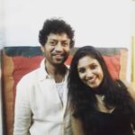 Shruti Bapna Instagram - आपके जाने का दुख लफ्जों में बयान नहीं हो पाएगा💔 #irrfankhan