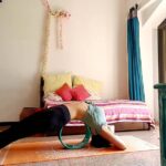 Shruti Bapna Instagram - More time to yoga!! Quarantine or not... just another regular day of working out at home for me 👧 Love everything from my yoga... to mat pilates, circuit training, chhau, dancing etc everything except going to the gym and lifting weights!😝 The last I went to a gym after more than a decade was for 2 months or so when I was preparing for a certain role. Otherwise I am all about the natural toning and that way you can just travel with your mat, bands, belts etc across the world and still stay fit! 💪🧘‍♀️ #yogagirl #iyengaryoga #stayathome #homeworkout #matpilates #chhau #bodyweightexercise #endurance #beatcoronavirus👊👊👊 #shrutibapna