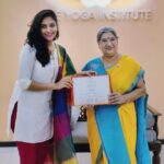 Shruti Bapna Instagram - A certified yoga instructor! Wonderful addition to my yogic journey 😊 A milestone to keep progressing and moving towards the light 🙏🌸😇 . . . . . #yoga #yogalifestyle #yogi #lifegoals #personalgrowth #perseverance #lifelessons #ashtangayoga #karmayoga The Yoga Institute