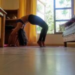 Shruti Bapna Instagram - Happy International Yoga day! Be free of judging your bodies every moment. It's always a work in progress. We are always filled with the ideas of the idealistic bodies through social media but let's remember each body is different and needs to be treated with love. Each day is different and accepting "that" moment as your truth... That is yog. What you see here might not be perfect and hasn't been achieved in a day's work. But it's something that I couldn't do when I was younger. And there will be days again where my body might respond differently. Let's listen to that and dive deeper. Lets understand what a treasure we have been blessed with and take advantage of it. Yog karo! Find your balance! #internationalyogaday #yog #mindbodybalance