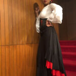 Shruti Bapna Instagram - Living a little bit of my Spanish dream here...dancing flamenco and feeling spanish head to toe...like how my heart always is! For the love of España! Please forgive me I am just a toddler in flamenco! ♥️♥️♥️#flamenca #shrutibapna
